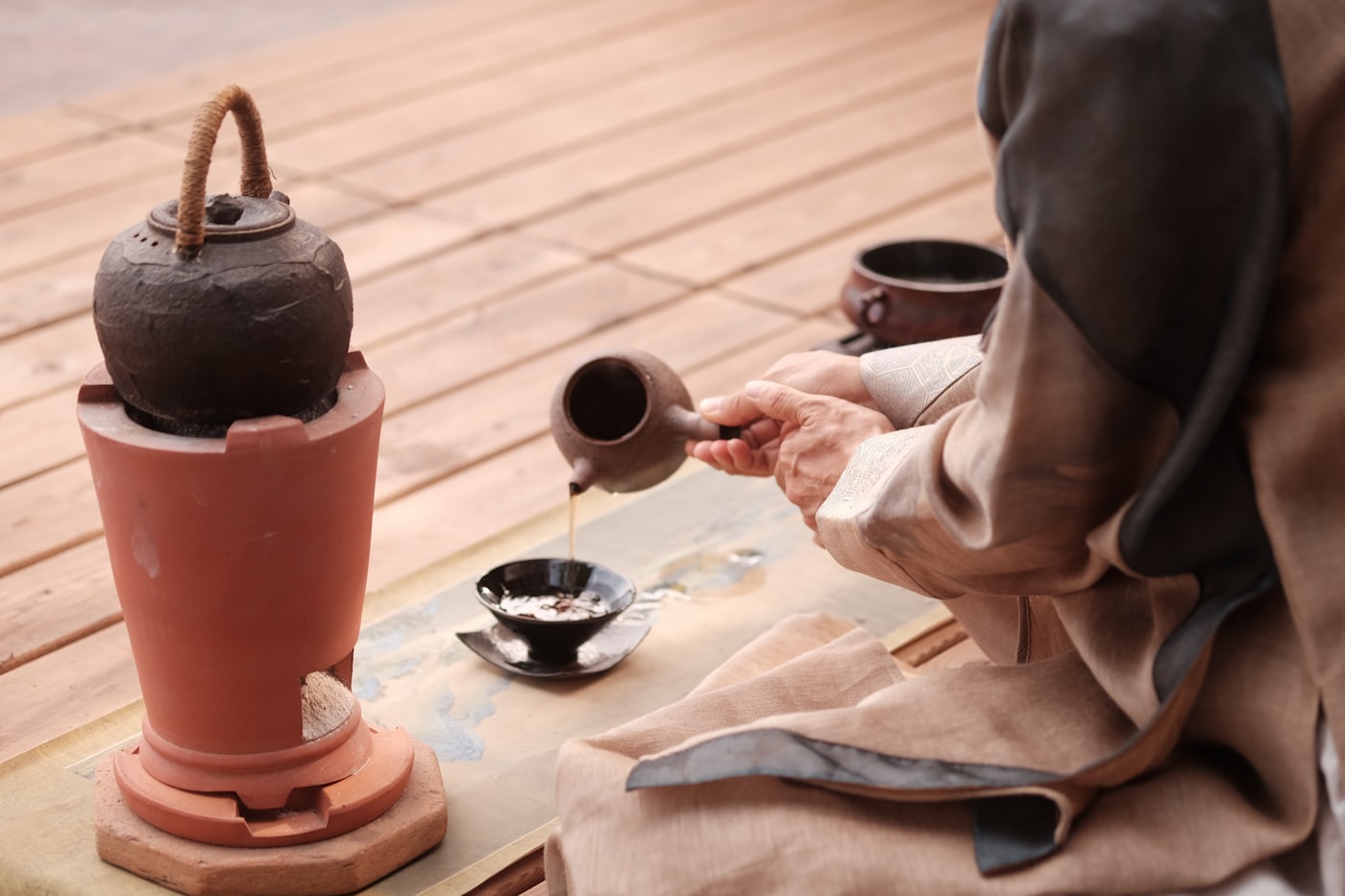 Hot tea teh